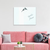 Samen Forever Canvas Afdruk (Insitu (Woonkamer))
