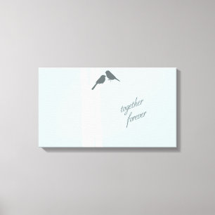 Samen Forever Canvas Afdruk