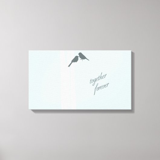 Samen Forever Canvas Afdruk (Voorkant)