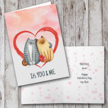 Samen Forever Cats Valentijn