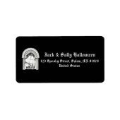 Samen Forever Ghost Couple Adres Etiket (Voorkant)