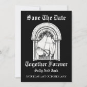 Samen Forever Ghost Save The Date Kaart (Voorkant)