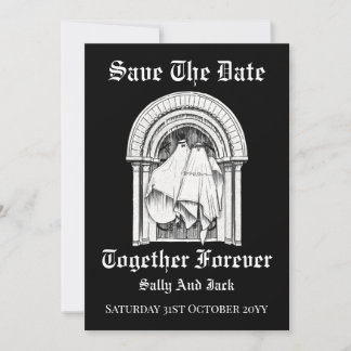 Samen Forever Ghost Save The Date Kaart
