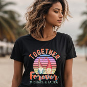 Samen forever Gnome Couple T-shirt