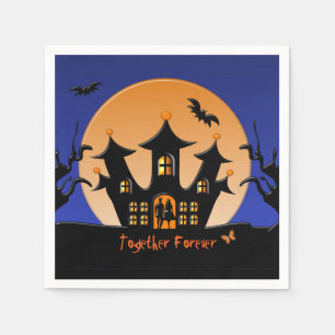 Samen Forever Halloween Paper Napkin Servet