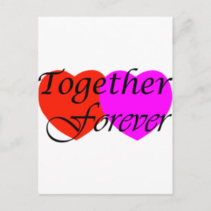 Samen Forever Hearts Briefkaart