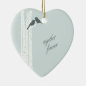 Samen Forever Keramisch Ornament (Rechts)