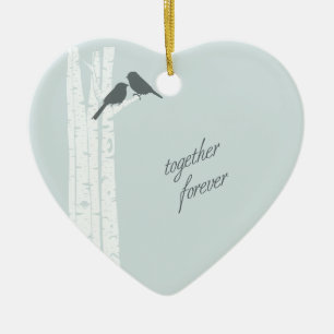 Samen Forever Keramisch Ornament