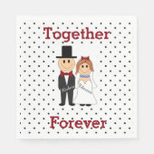 Samen Forever Servetten (Voorkant)