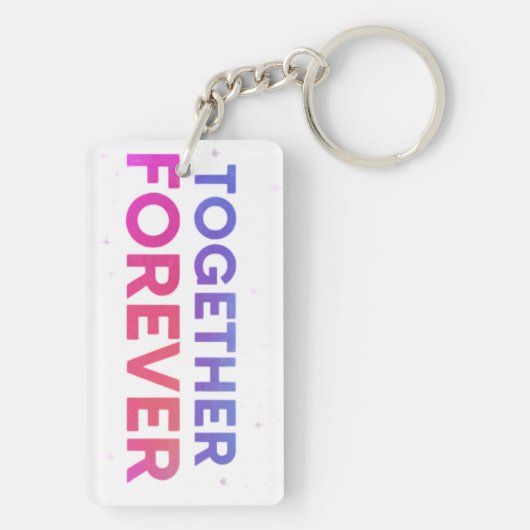 Samen Forever Sleutelhanger (achterkant)