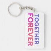 Samen Forever Sleutelhanger (Voorkant)