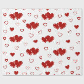 Samen Forever Valentijnsdag Cadeaupapier (Vlak)