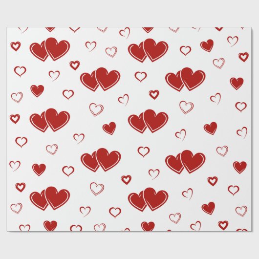 Samen Forever Valentijnsdag Cadeaupapier (Vlak)