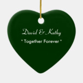Samen Forever Yellow Daffodills Ornament (Achterkant)