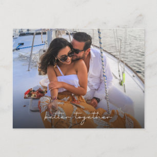 Samen Foto Bruiloft Save the Date Briefkaart