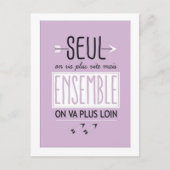 Samen gaan we verder briefkaart (Voorkant)