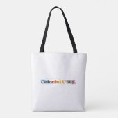 Samen Gelukkig Tote Bag (Achterkant)