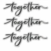 Samen Getekende Stickers (Voorkant)