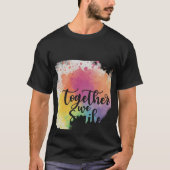 Samen glimlachen we t-shirt (Voorkant)