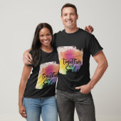 Samen glimlachen we t-shirt (Unisex)