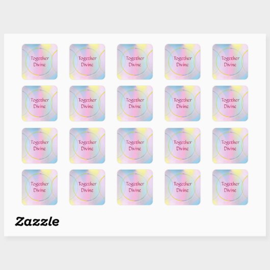 Samen Goddelijke Affirmatie Stickers (Vel)