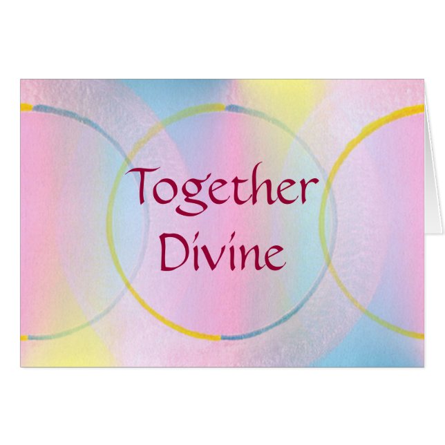 Samen Goddelijke Positieve Affirmatie (Voorkant Horizontaal)