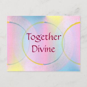 Samen Goddelijke Positieve Affirmatie Briefkaart