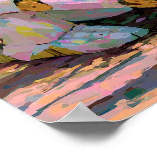 Samen groeien - Solarpunk Poster (Hoek)