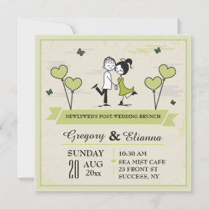 Samen (groen) uitnodigen voor uitzending van het p kaart