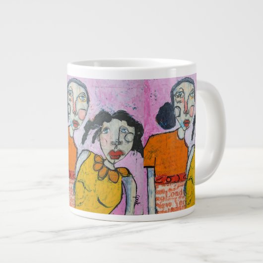 Samen Grote Koffiekop (Voorkant rechts)