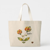 Samen Grote Tote Bag (Achterkant)