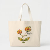 Samen Grote Tote Bag (Voorkant)