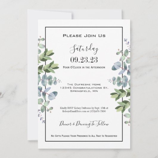 Samen hebben we met Foto Vow Renewal Kaart (Achterkant)