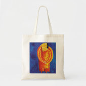 Samen Hedendaagse Kunst Acrylschildering Tote Bag (Voorkant)