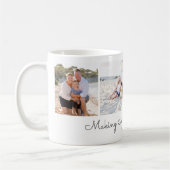 Samen Herinneringen Maken Fotocollage Aandenken Koffiemok (Links)