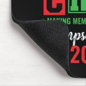 Samen Herinneringen Maken Ized Kerst Crew T-Shirt Muismat (Hoek)
