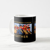 Samen ~ Het Britse Gemenebest van Nationale Staten Koffiemok (Voorkant links)