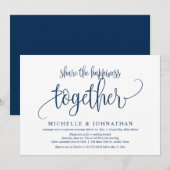 Samen het geluk delen, Trouwen met zijn tweeën  I Kaart (Voorkant / Achterkant)