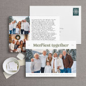 Samen het leukst Horizontale foto Feestdagenkaart
