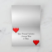 "Samen" houd voor altijd van het Raadsel Valentijn Feestdagen Kaart (Binnen)