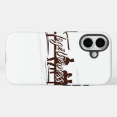 Samen houden ze van mobiel Hoesje (Achterkant (horizontaal))