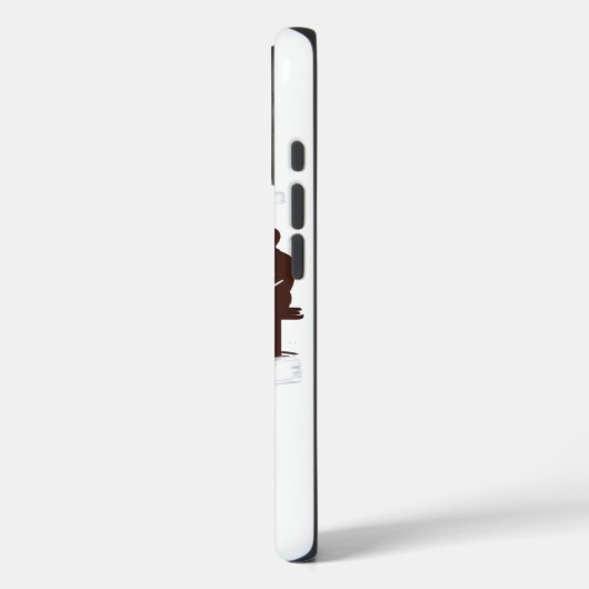 Samen houden ze van mobiel Hoesje (Achterkant / Links)