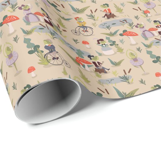 Samen in Frogland Cadeaupapier (Rol Hoek)