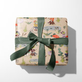 Samen in Frogland Cadeaupapier