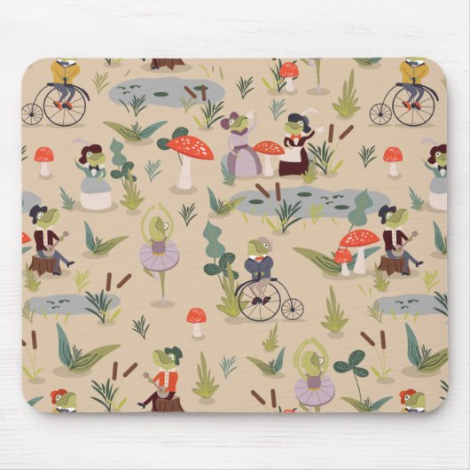 Samen in kikkerland muismat (Voorkant)