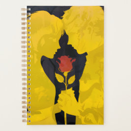 Samen in liefde- Romantische liefdesillustratie Planner