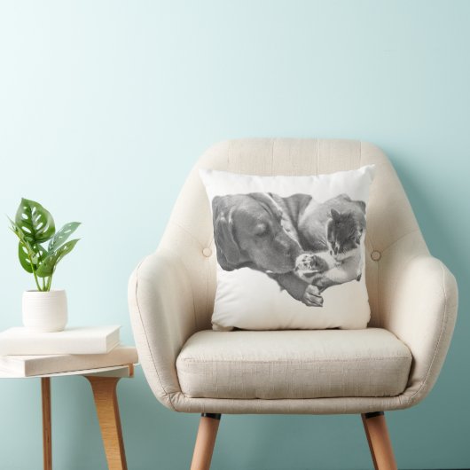 Samen in stilte kussen (Stoel)