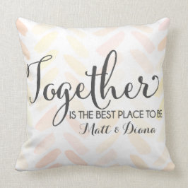 Samen is de beste plek om samen te werken kussen