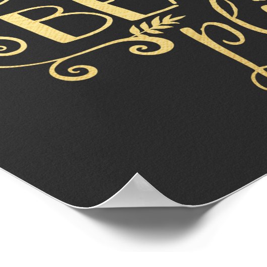 Samen is een mooie plek om te worden | Gold Print (Hoek)