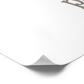 Samen is een prachtige plek Inspirerende quote Poster (Hoek)